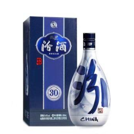 【未開栓】青花汾酒 30年陳醸 白酒 53% 500ml Fenjiu 汾酒30年陳釀- 小青花53% 500ml – Treasures Wine