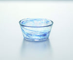 Japanese Handmade Glass - Small Bowl (Blue) - 3 PCS