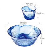 Premium Japanese Mixed Glass Bowl Gift Set - 6PCS
