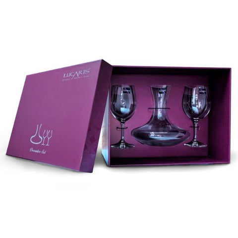 1L Decanter and Bangkok Bliss Bordeaux Glasses Gift Set (2 Glasses and 1L Decanter)