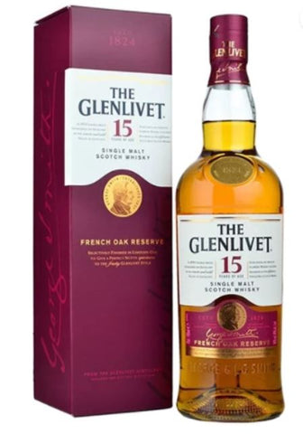 The Glenlivet 15 Years Old Single Malt Scotch Whisky