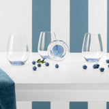 Colourful Life Glass Tumbler Gift Set (Blue)